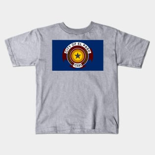 Flag of El Paso Texas Kids T-Shirt